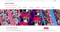 Desktop Screenshot of palmettopartybooths.com