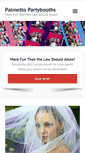 Mobile Screenshot of palmettopartybooths.com